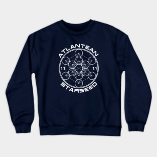 Atlantean Starseed Sacred Geometry Crewneck Sweatshirt